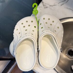 CROCS Kids Classic Clog in White